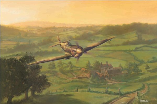 Spitfire Dawn - by Mark Bromley