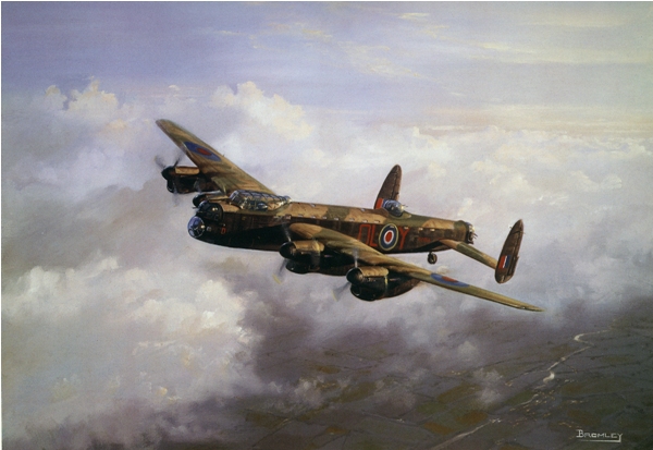 Lancaster in the clouds