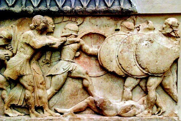 Marathon stone carving