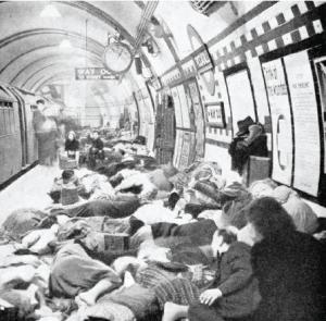 Tube during Blitz