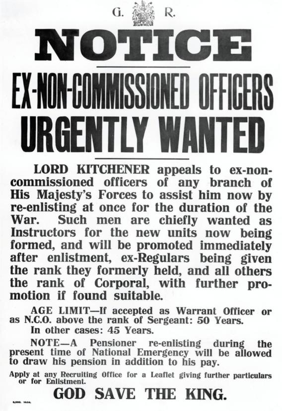 WW1 Conscription Picture