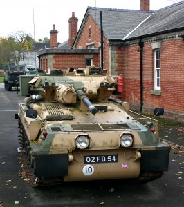 7 Alvis Scorpion,  tracked reconnaissance vehicle c1972
