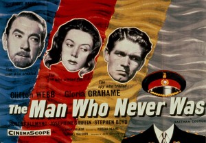 MAN WHO NEVER WAS, THE MWNW 001 POSTER