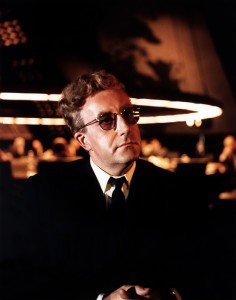 Columbia Pictures insisted that Peter Sellers appeared in the movie due to the success of the previous Kubrick/Sellers team-up film Lolita. He ended up playing three characters in total, including the bizarre and insane Dr Strangelove.