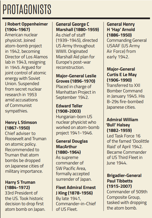  A table from the original print article in Military History Matters magazine. 