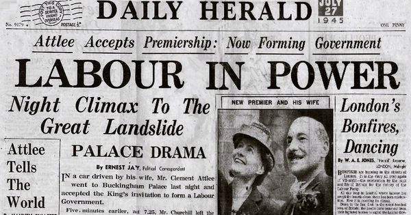 The 1945 Labour Party manifesto.