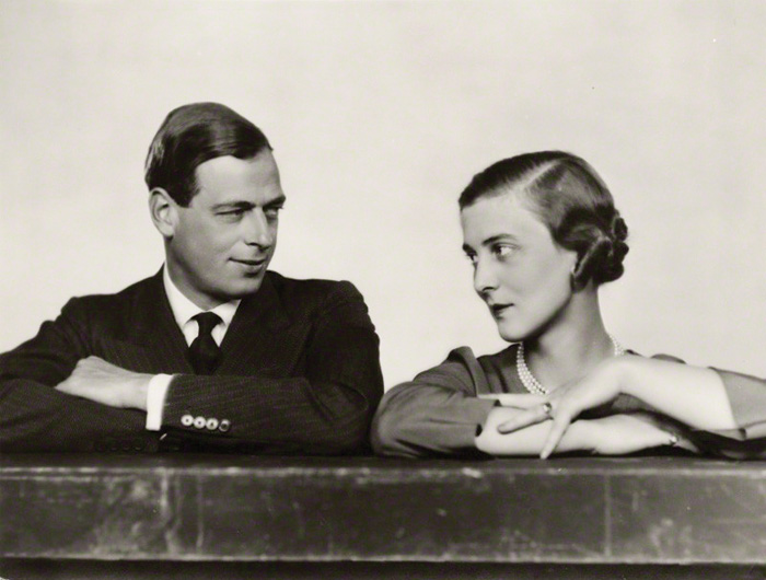 George with his wife, Princess Marina of Greece.