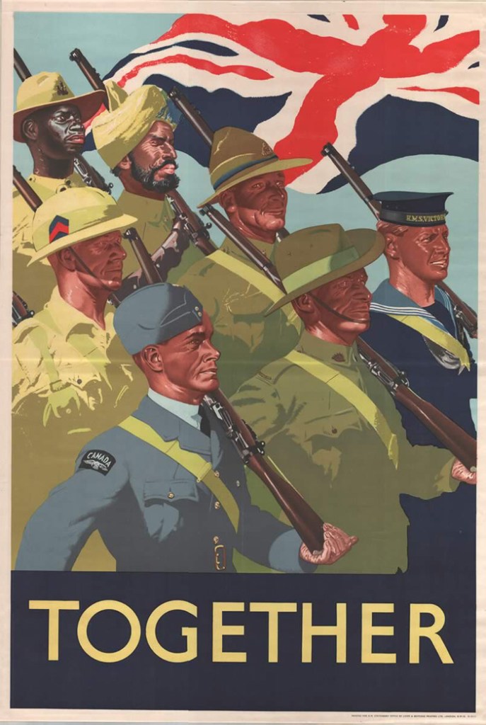 British Commonwealth recruitment poster.
