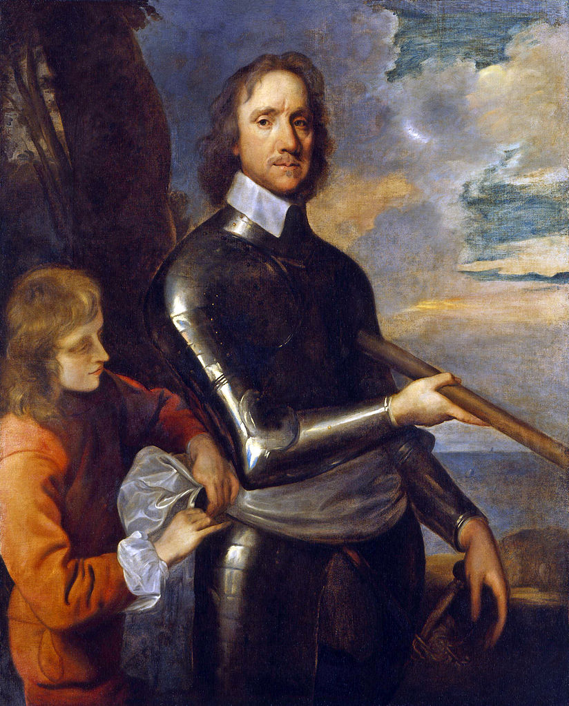 Oliver Cromwell c. 1649 by Robert Walker.