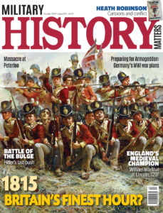 Front cover of Military History Matters issue 109.
