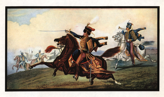 His Lordship: a depiction of James Brudenell, 7th Earl of Cardigan, in a contemporary cartoon.