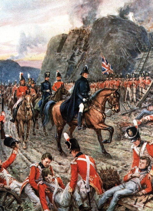 Wellesley at the Siege of Badajoz in 1812. A master of war on land as Nelson was a master of war at sea, they were perhaps unsurpassed by any British generals or admirals of the 20th century.