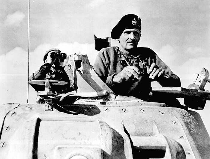 General Bernard Montgomery in North Africa, November 1942. Todman examines this crucial period of World War II at the beginning of his second volume.