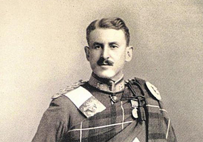 Captain Halswelle of the Highland Light Infantry. He described the misery of the First World War shortly before his death.